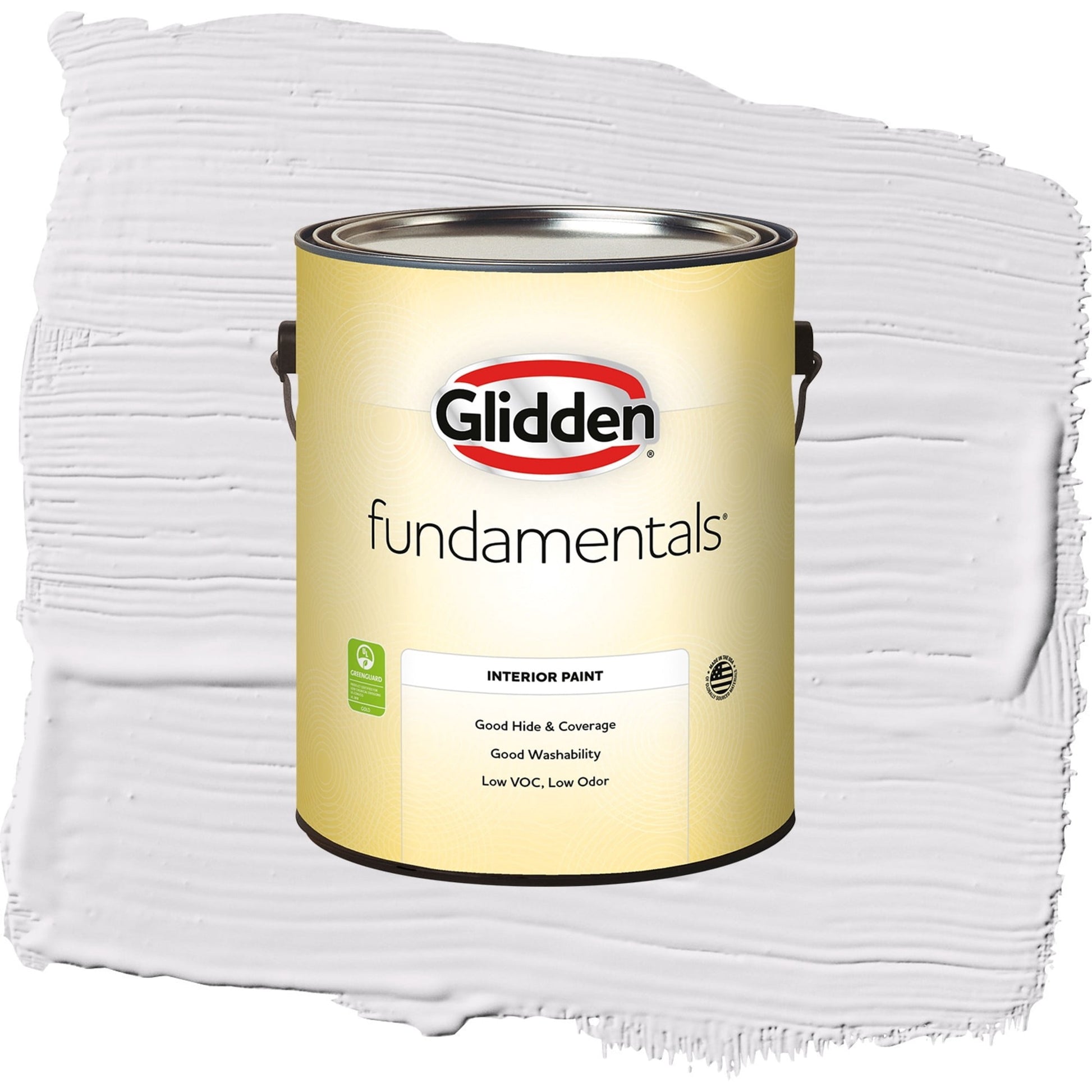 Glidden Fundamentals Orchid Blossom / Purple, Semi-Gloss Interior Paint, 1 Gallon