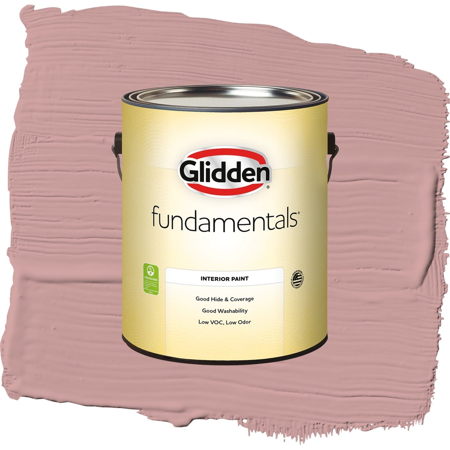 Glidden Fundamentals Pepperberry / Pink, Eggshell Interior Paint, 1 Gallon