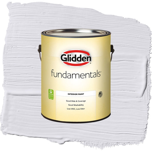 Glidden Fundamentals Violet Echo / Purple, Semi-Gloss Interior Paint, 1 Gallon