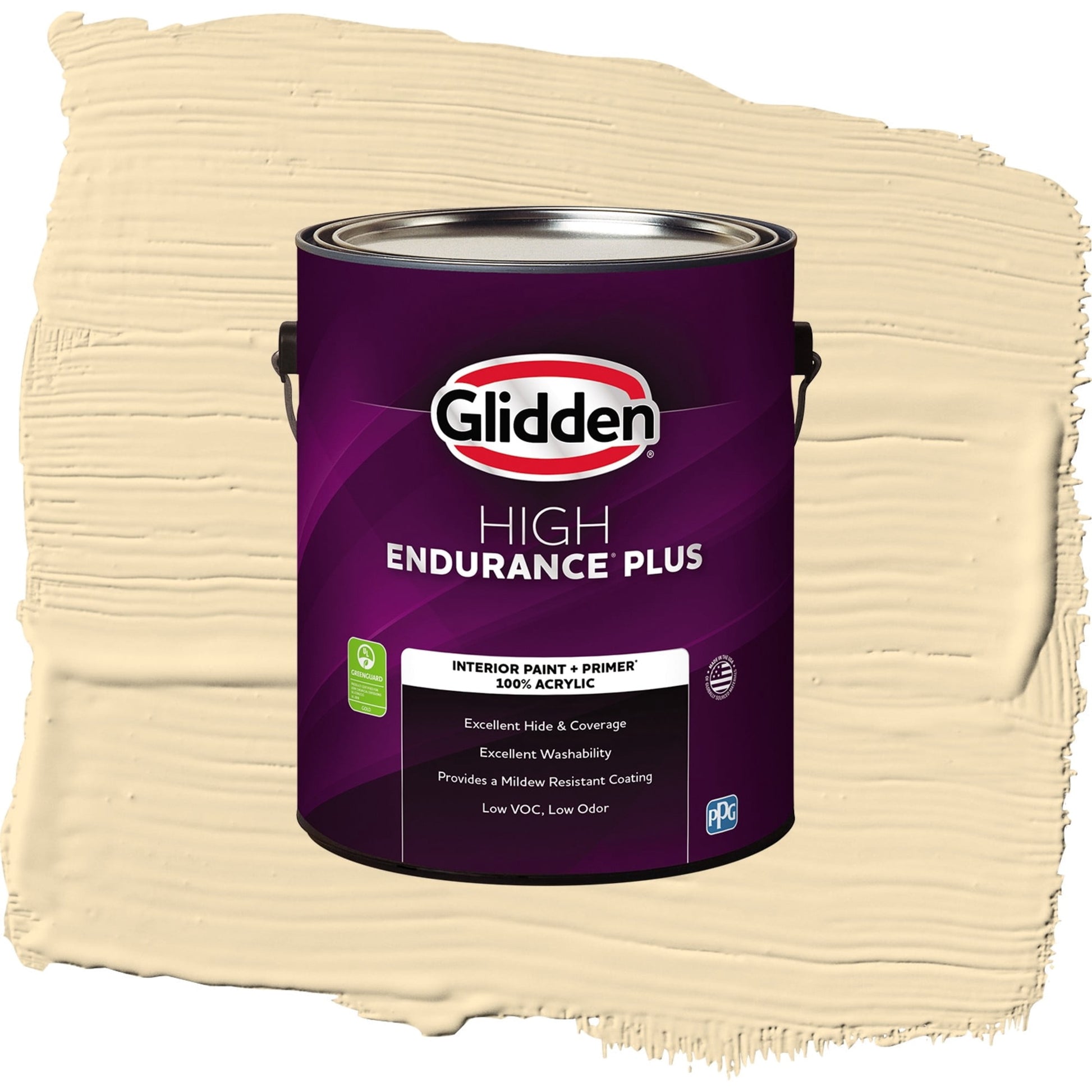 Glidden HEP Limitless / Yellow, Semi-Gloss Interior Paint with Primer, 1 Gallon