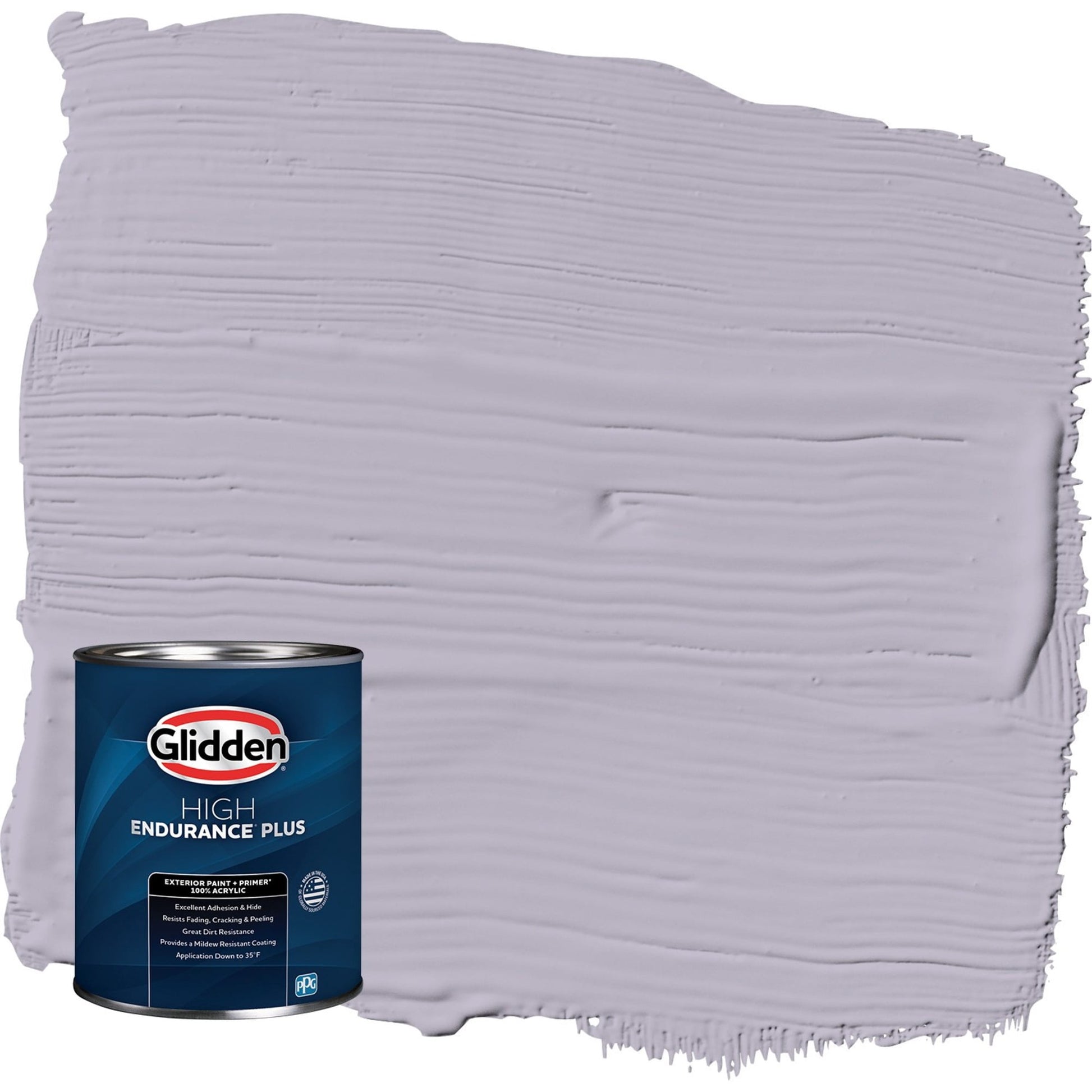 Glidden HEP Cloudberry / Purple Semi-Gloss Exterior Paint with Primer, 1 Quart