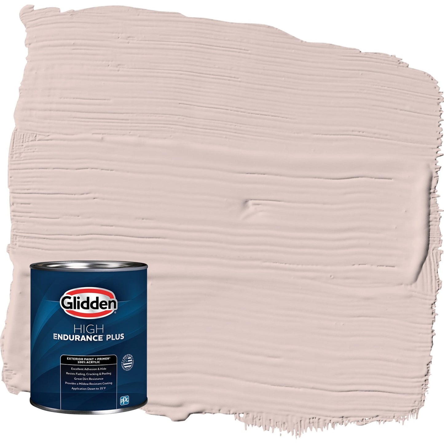 Glidden HEP Kangaroo Paw / Pink Semi-Gloss Exterior Paint with Primer, 1 Quart