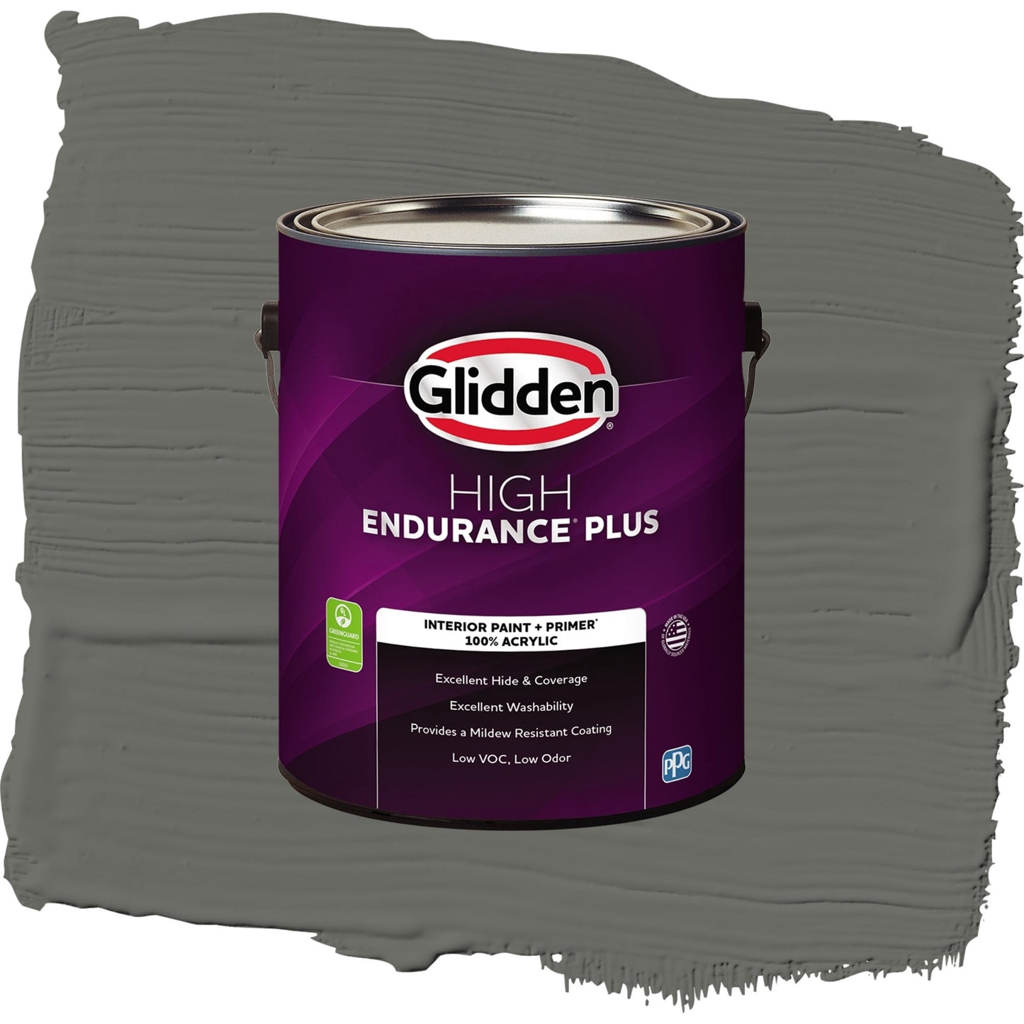 Glidden HEP Armory Interior Paint + Primer Semi Gloss , 1 Gallon