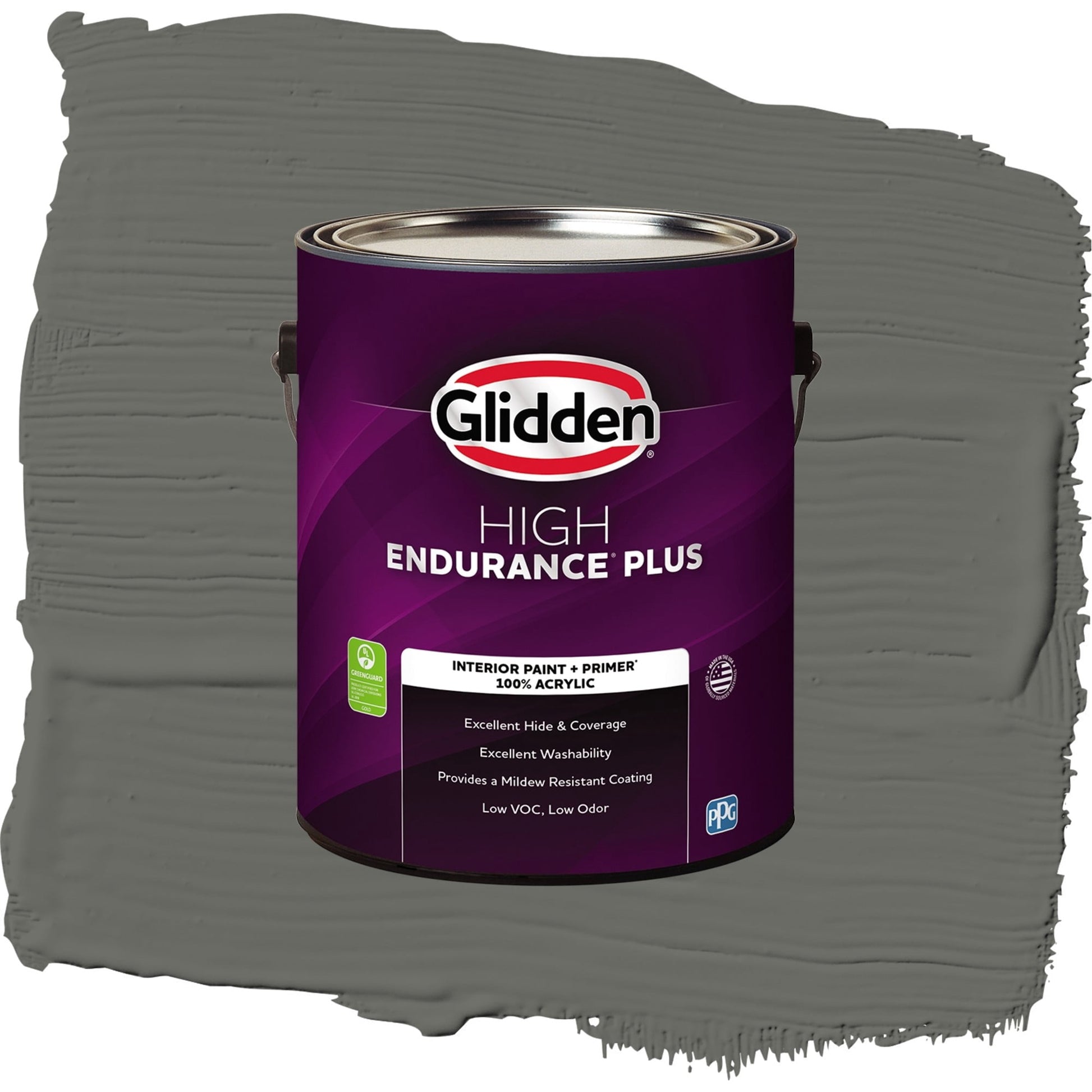 Glidden HEP Armory Interior Paint + Primer Semi Gloss , 1 Gallon