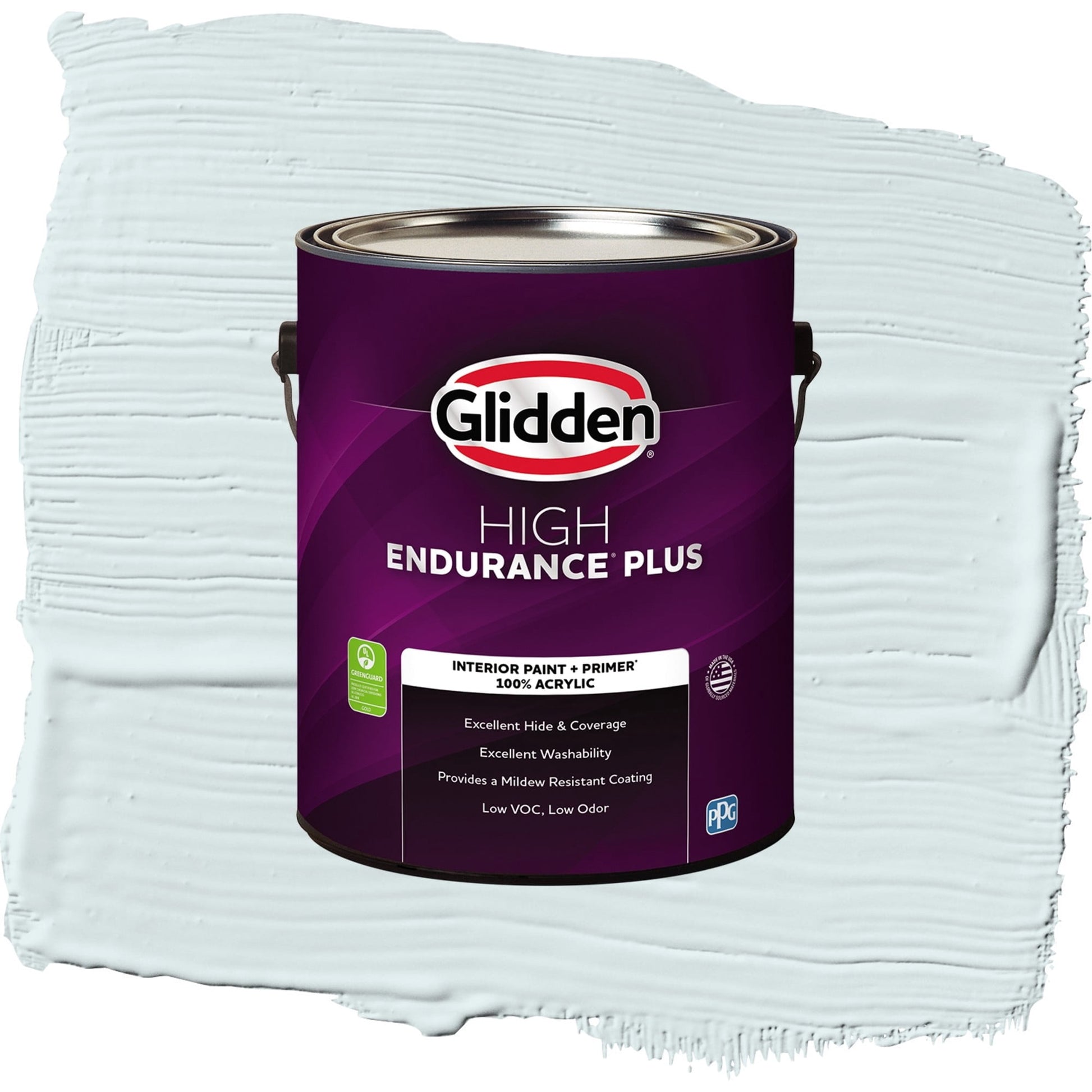 Glidden HEP Beachcomber Interior Paint + Primer Flat , 1 Gallon