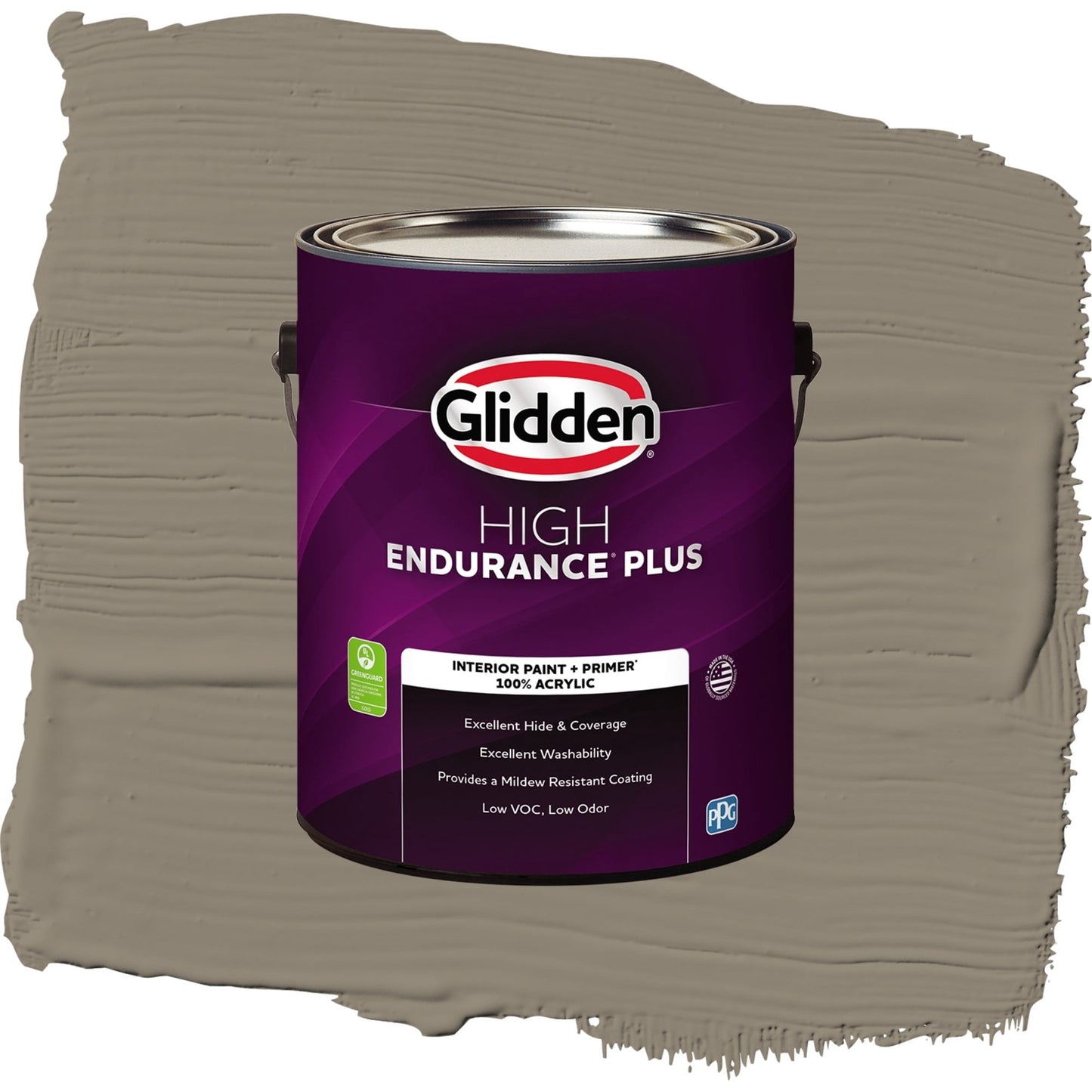 Glidden HEP Bear Cub Interior Paint + Primer Semi Gloss , 1 Gallon