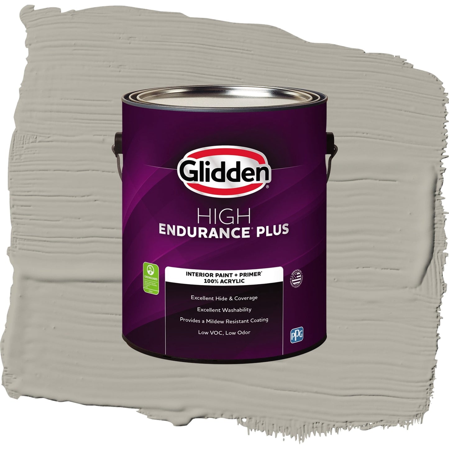Glidden HEP Boulder Creek Interior Paint + Primer Semi Gloss , 1 Gallon