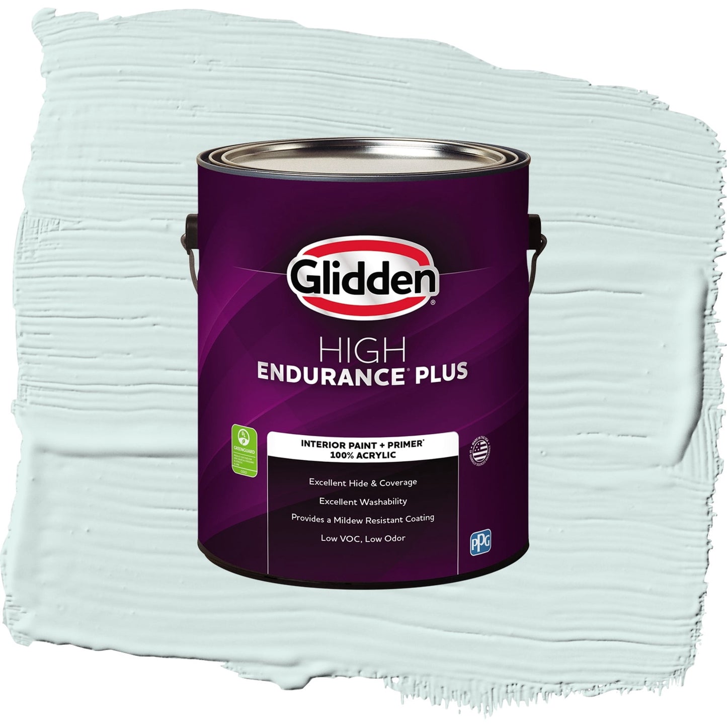 Glidden HEP Cave Pearl Interior Paint + Primer Flat , 1 Gallon