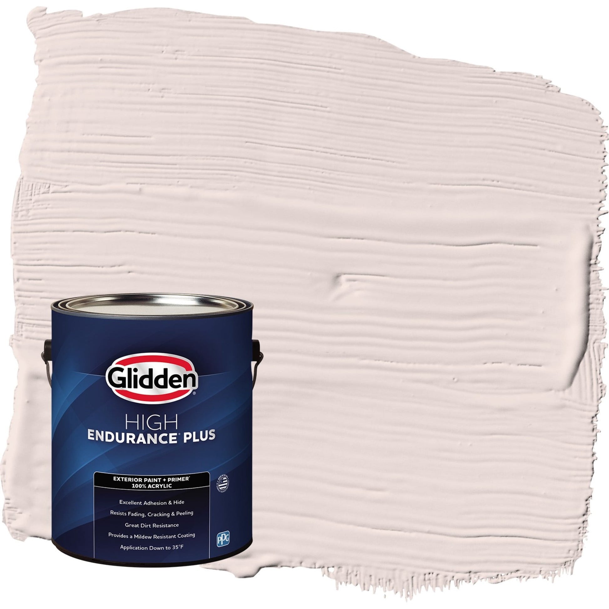 Glidden HEP Sea Anemone / Pink Satin Exterior Paint with Primer, 1 Gallon