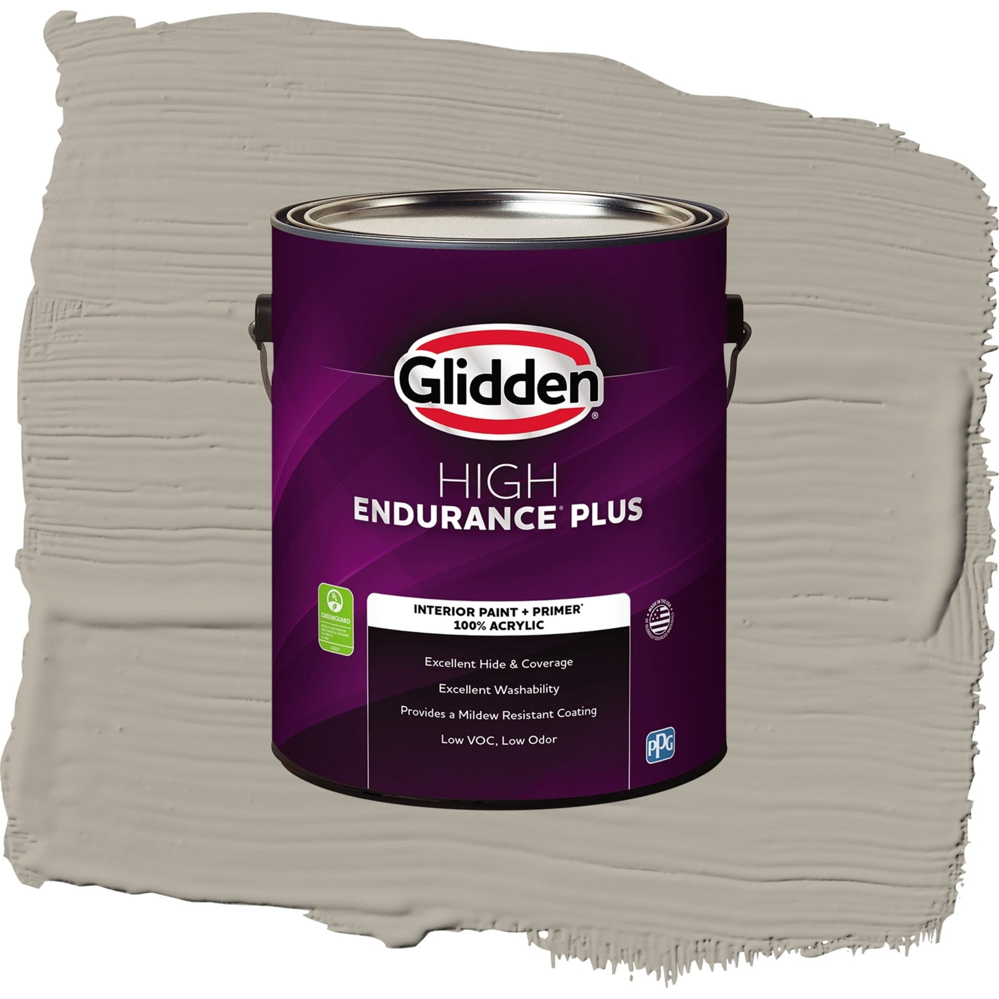 Glidden HEP Fieldstone Interior Paint + Primer Eggshell , 1 Gallon