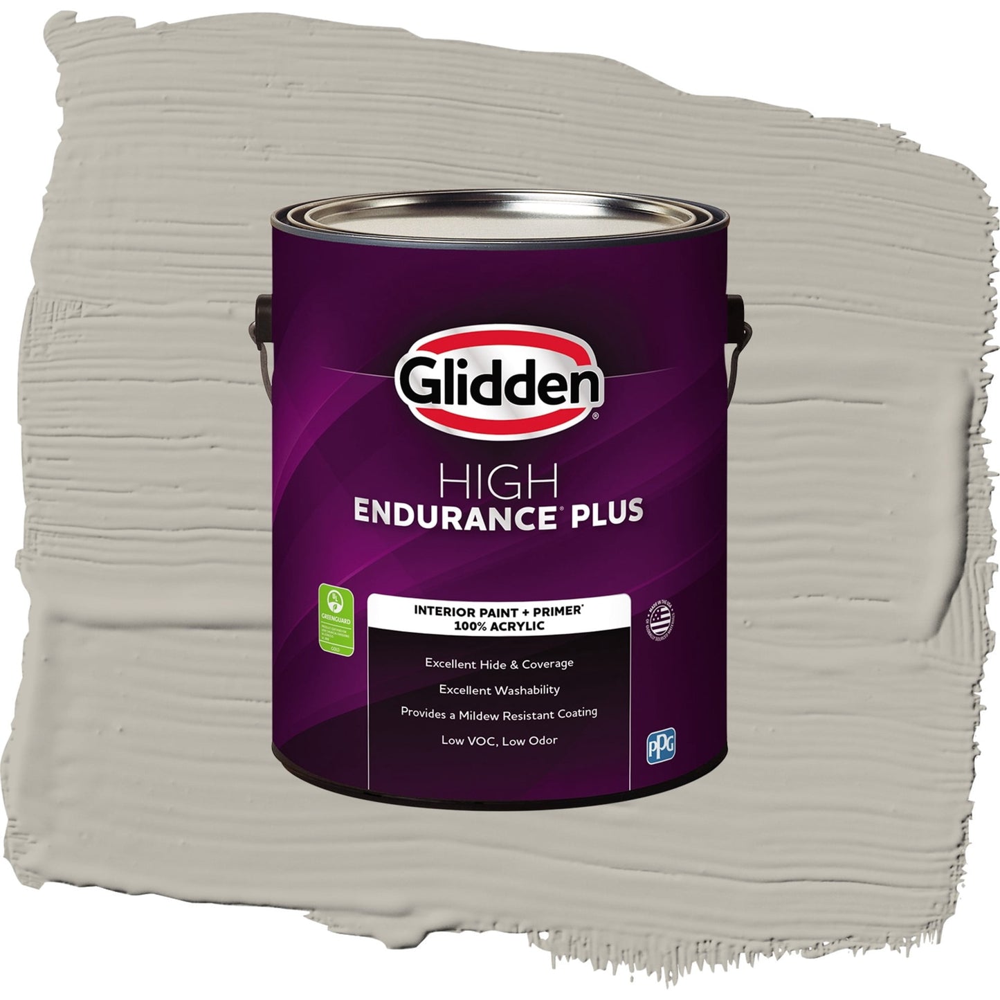 Glidden HEP Ghost Writer / Beige, Semi-Gloss Interior Paint with Primer, 1 Gallon