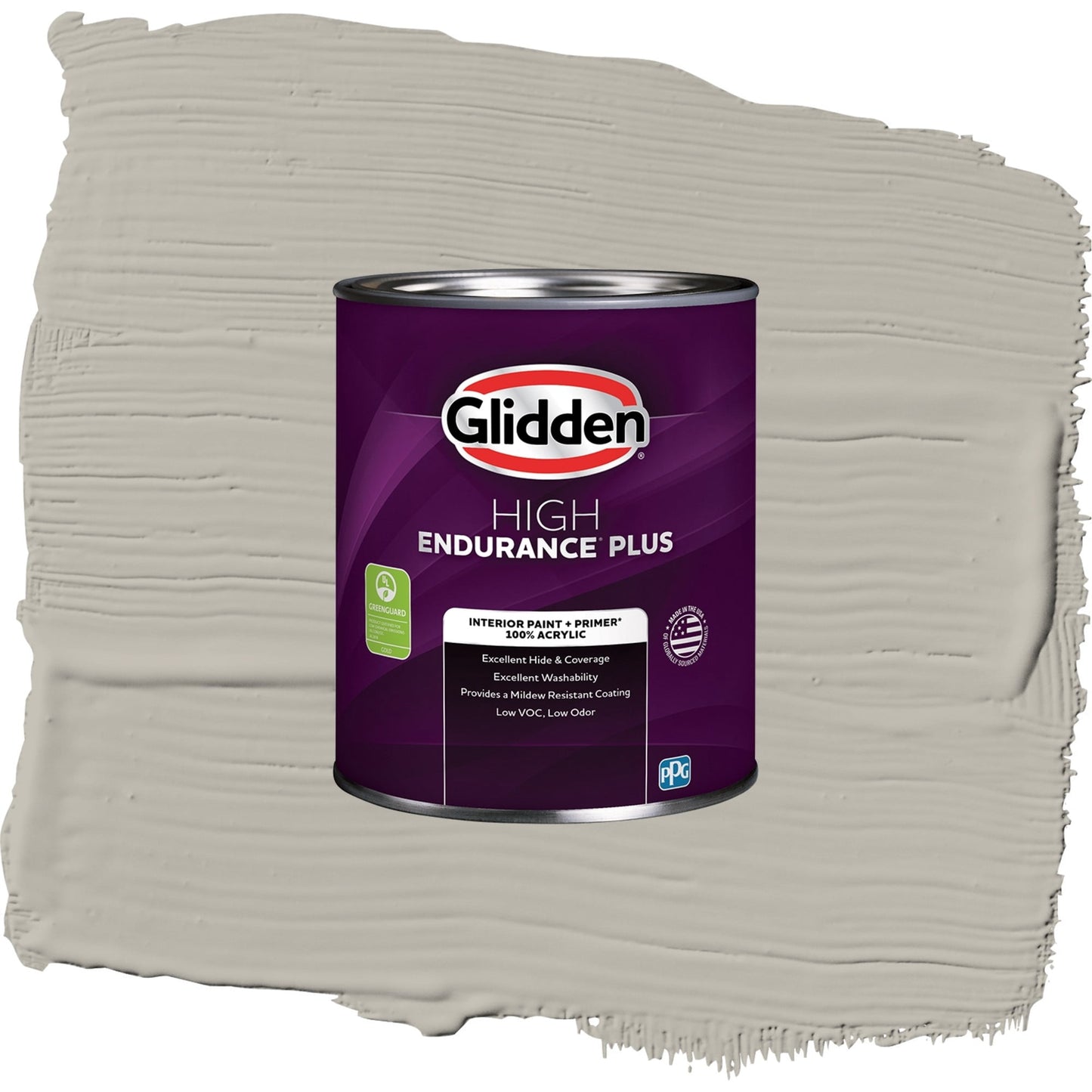 Glidden HEP Ghost Writer / Beige, Semi-Gloss Interior Paint with Primer, 1 Quart