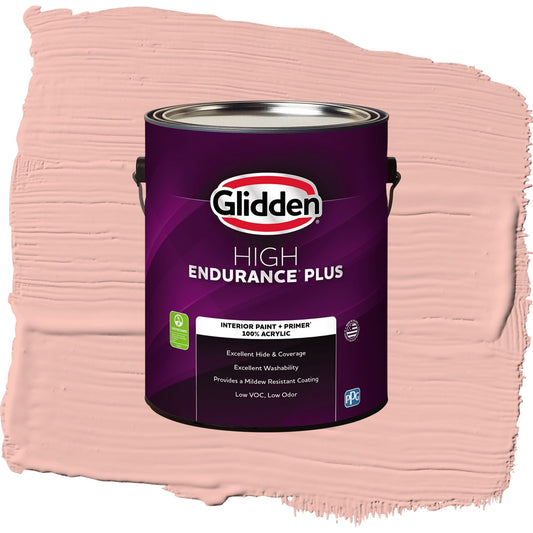 Glidden HEP Peach Beige / Red, Eggshell Interior Paint with Primer, 1 Gallon
