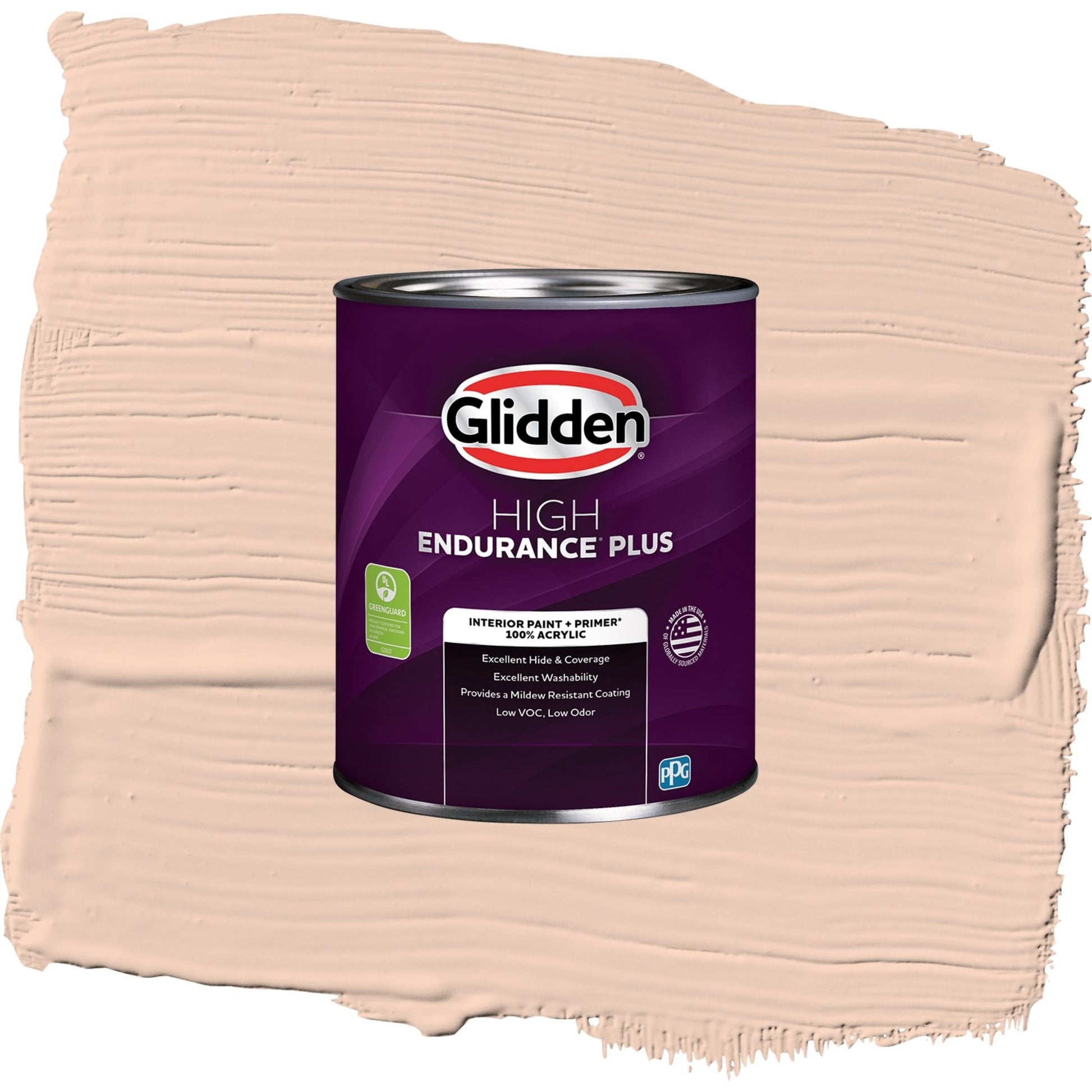 Glidden HEP Scotchtone / Orange, Eggshell Interior Paint with Primer, 1 Quart