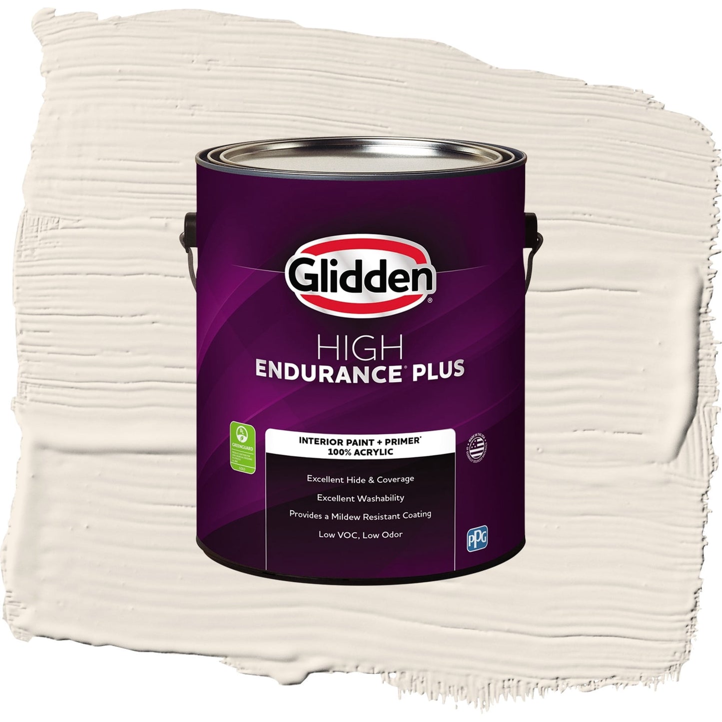 Glidden HEP String of Pearls / Beige, Eggshell Interior Paint with Primer, 1 Gallon