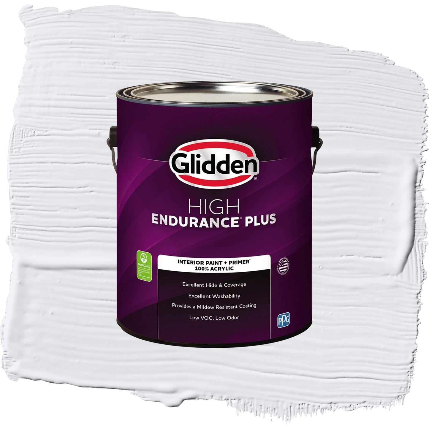 Glidden HEP Little Dipper Interior Paint + Primer Flat , 1 Gallon