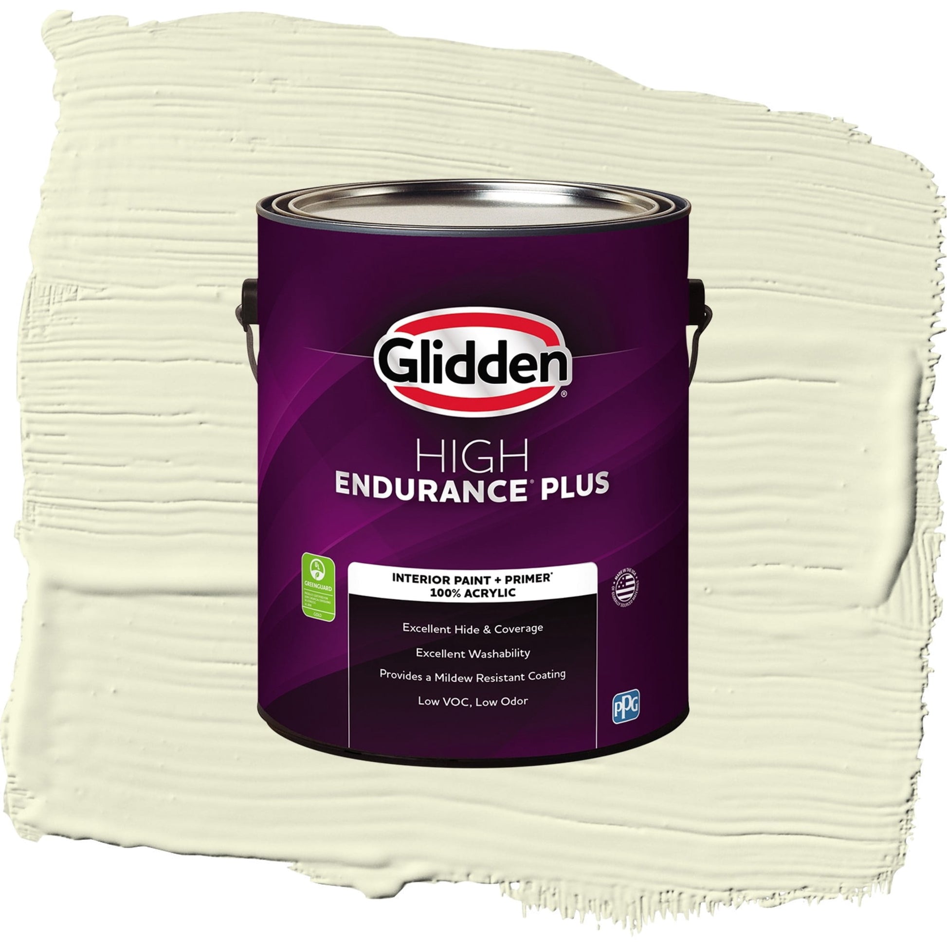Glidden HEP Magical Melon Interior Paint + Primer Flat , 1 Gallon