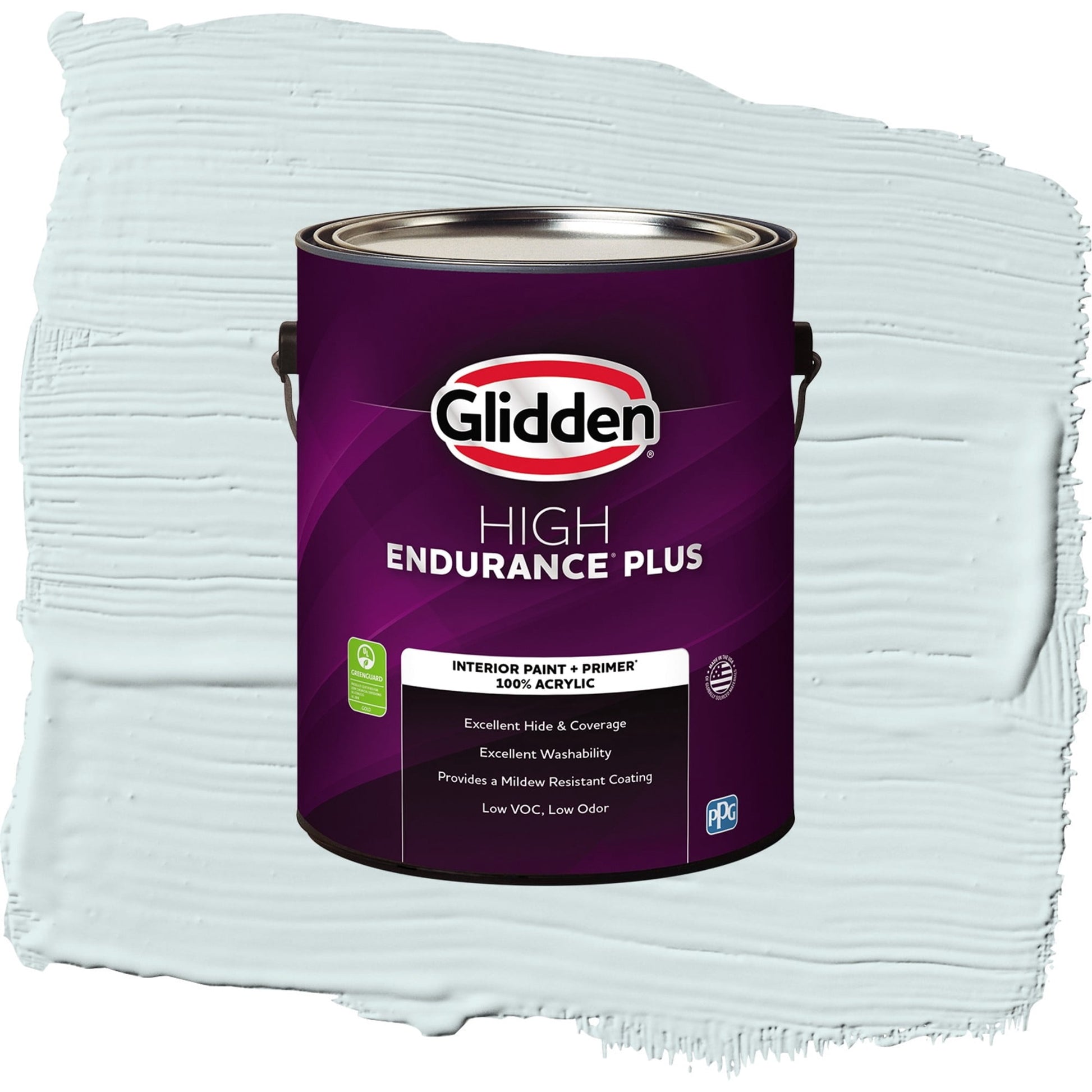 Glidden HEP Pistachio Cream Interior Paint + Primer Semi Gloss , 1 Gallon
