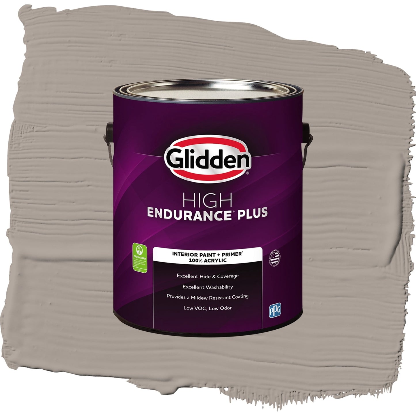 Glidden HEP Winterâ€™s Nap Interior Paint + Primer Flat , 1 Gallon