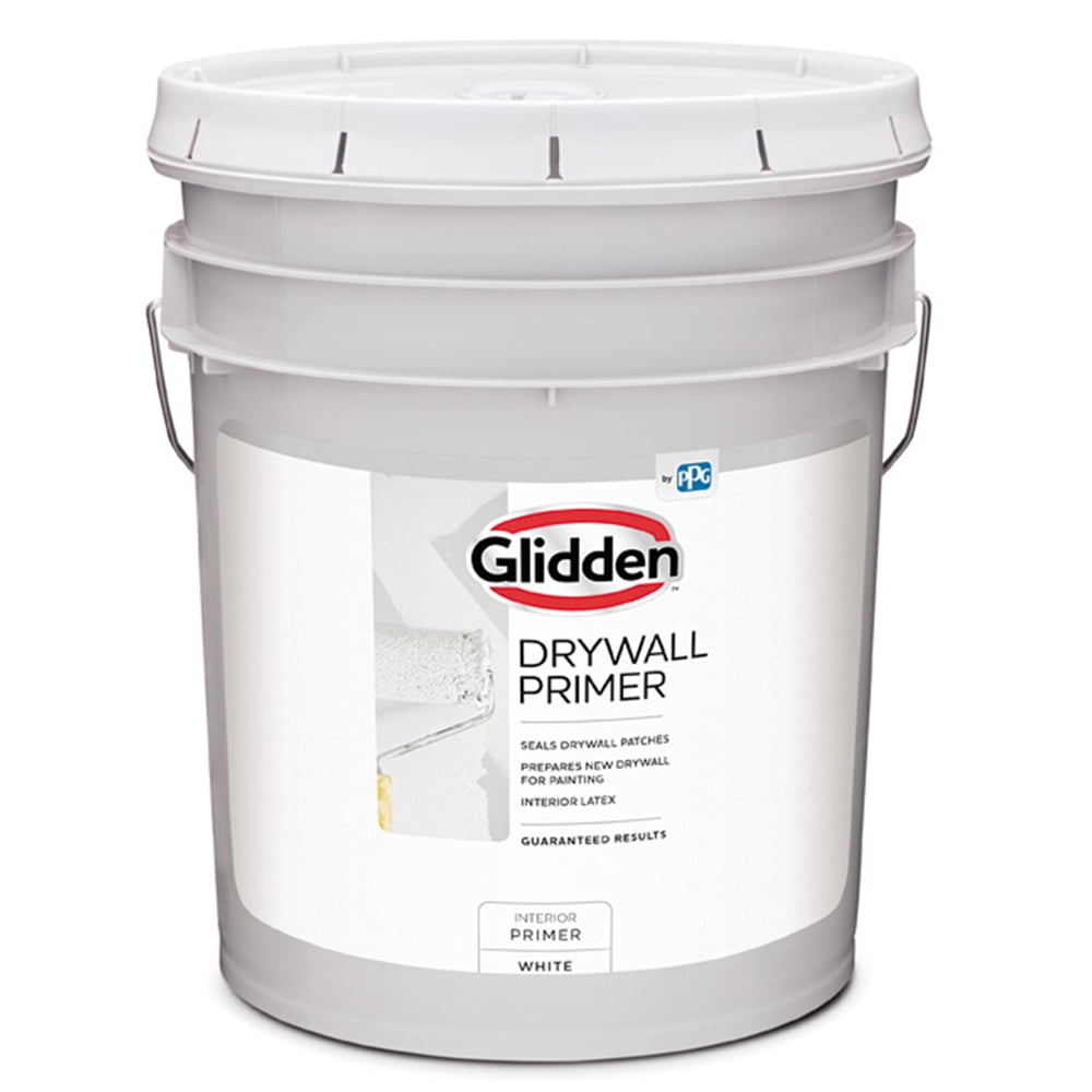 Glidden ImprimaciÃ³n para Paneles de Yeso Interiores, Blanco, 5 Galones