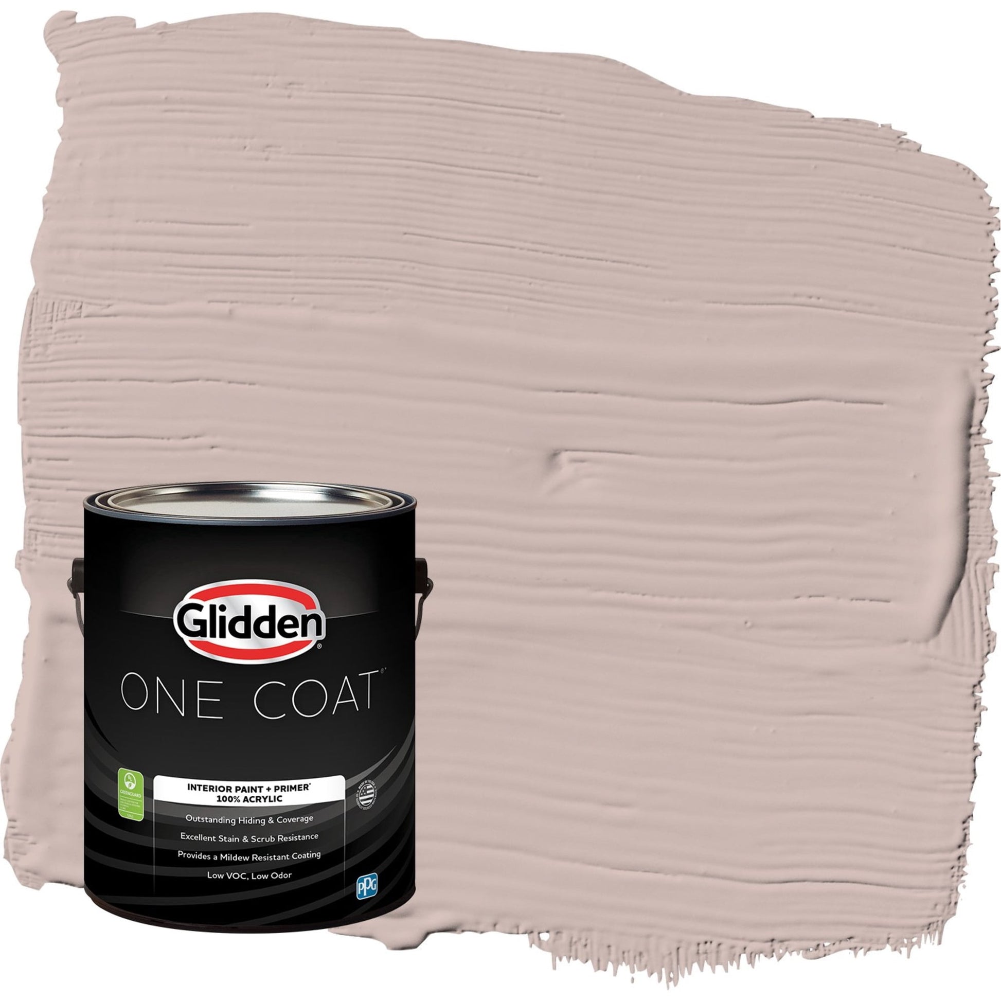 Glidden One Coat Subdued / Beige Eggshell Interior Paint with Primer, 1 Gallon