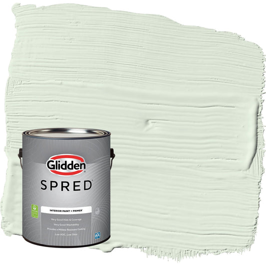 Glidden Spred Lime Daiquiri / Green, Flat Interior Paint with Primer, 1 Gallon