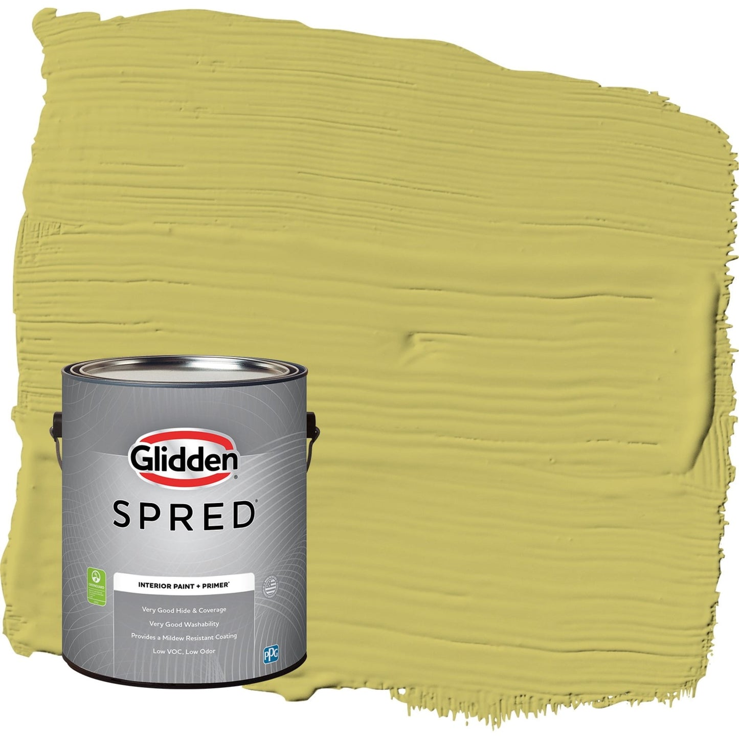 Glidden Spred Secret Safari / Green, Eggshell Interior Paint with Primer, 1 Gallon