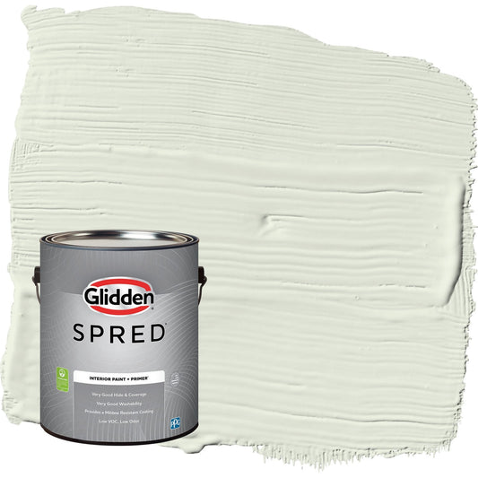Glidden Spred Touch of Lime / Green, Flat Interior Paint with Primer, 1 Gallon
