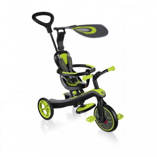 Globber 632-106 4-in-1 Trike Explorer, Lime Green