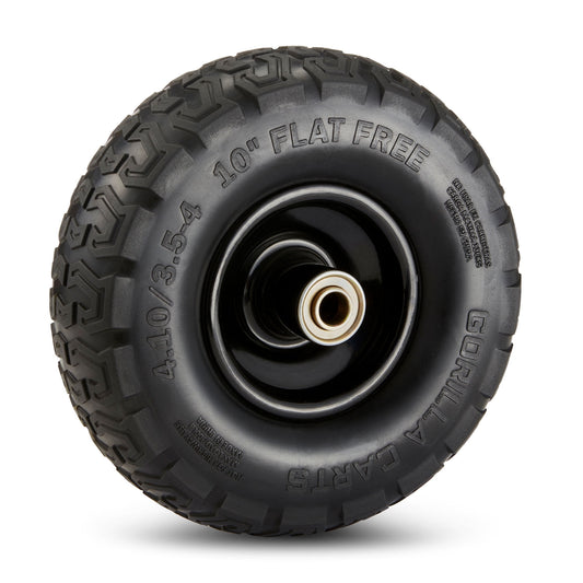 Gorilla Carts 10" No Flat Replacement Tire for Utility Carts GCG-4 & GOR4G