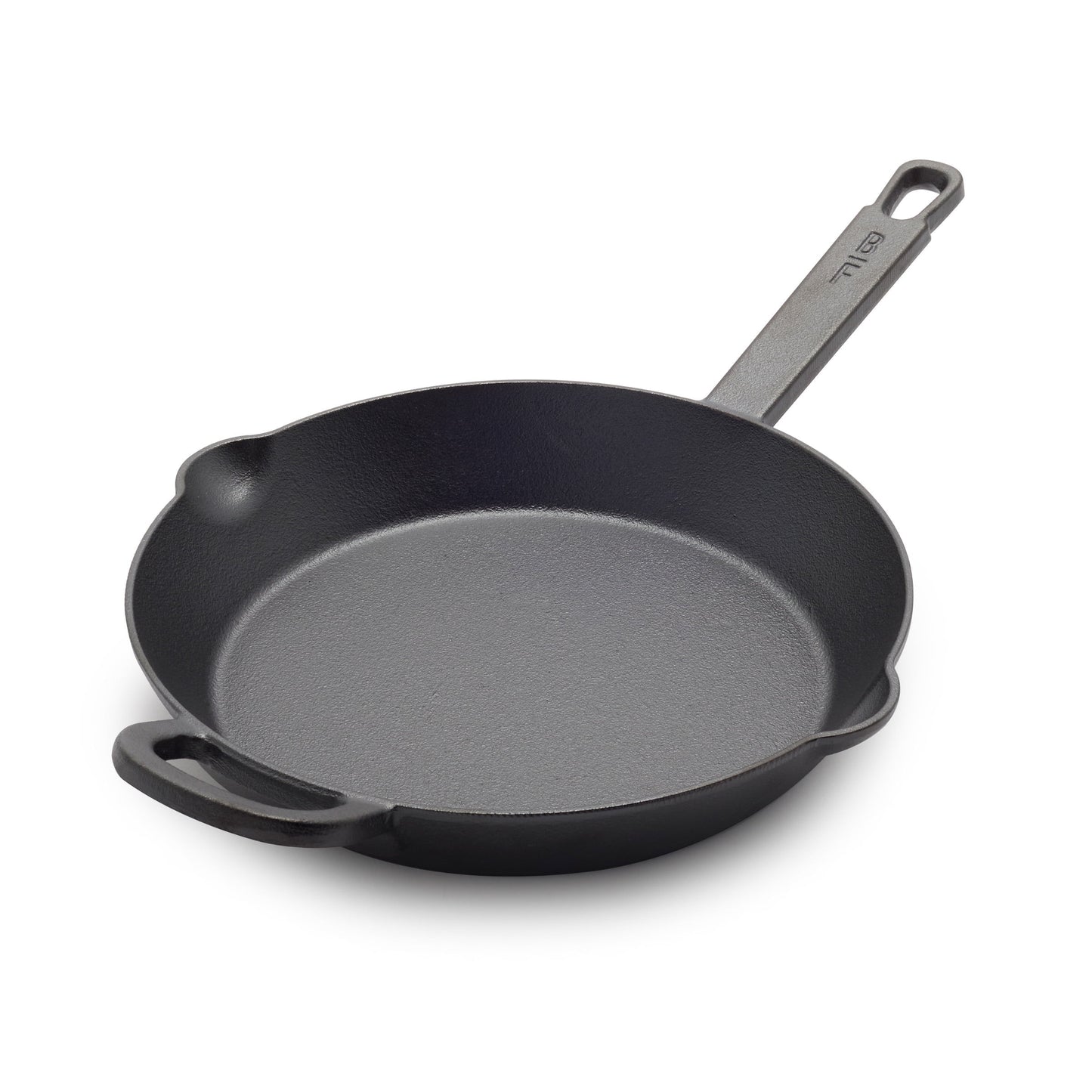 GreenPan Bobby Flay 10â€ Cast Iron Pre-Seasoned Skillet with Helper Handle, Heavy Duty, Black