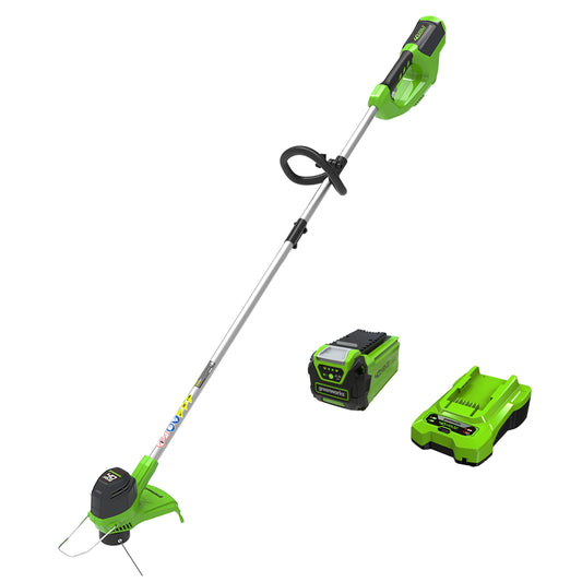 Greenworks 40V 12" String Trimmer with 2.0 Ah Battery & Charger 2101602