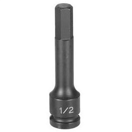 Grey Pneumatic 1/2" Drive x 14mm Hex Driver 4" Length