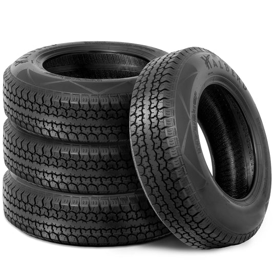 HALBERD 6Ply ST205/75D15 Trailer Tires 205 75 15 Replacement Tire Load Range C Set Of 4