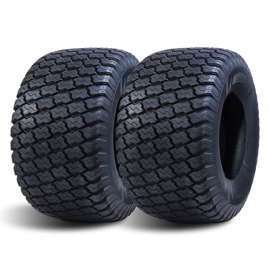 HALBERD Set of 2 20x10.00-8 Lawn Mower Tires 20x10x8 4PR Turf Friendly Garden Tractor Tires Tubeless,