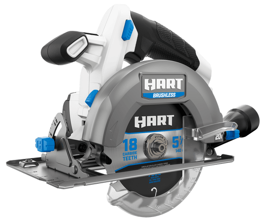 HART 20-Volt Brushless 5-1/2-inch Compact Battery-Powered Circular Saw (Battery Not Included) New Condition