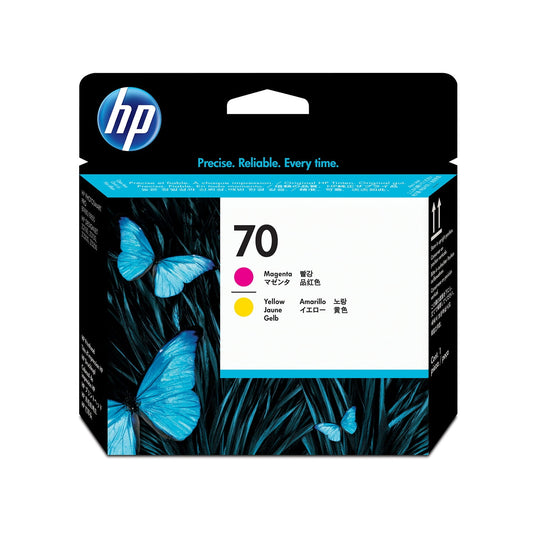 HP 70 Magenta and Yellow DesignJet Printhead, C9406A