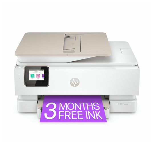 HP ENVY Inspire 7255e All-in-One Printer with 3 Months of Instant Ink for free with HP+