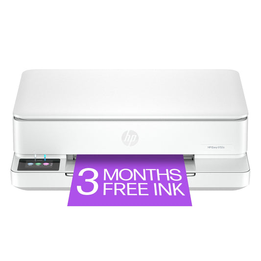 HP Envy 6152e Wireless All-in-One Color Photo Inkjet Printer, Scanner, Copier, 3 Months FREE Ink