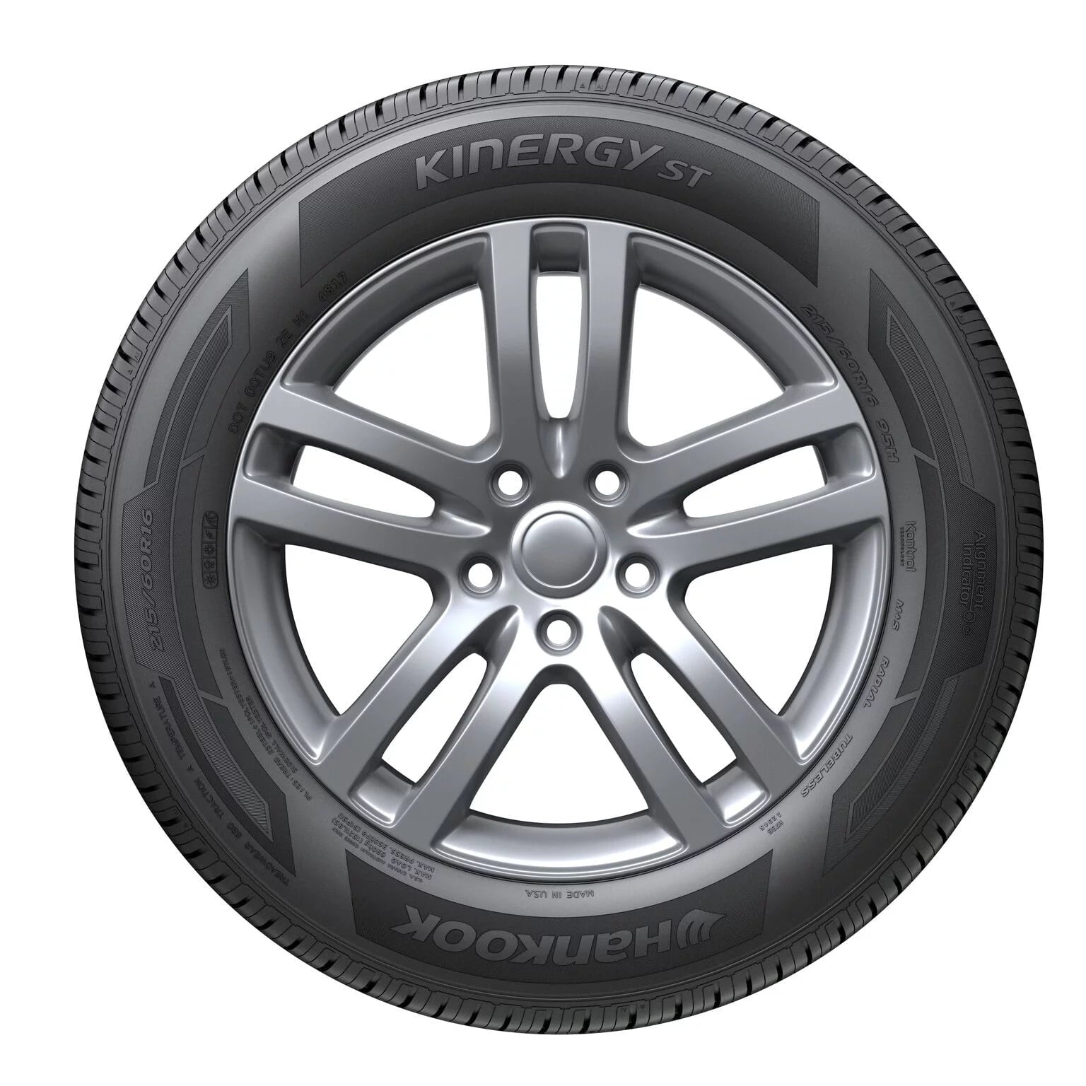Hankook H735 Kinergy ST A/S Tire 215/70R16 100T 4 Ply 8.8/32nd's Tread