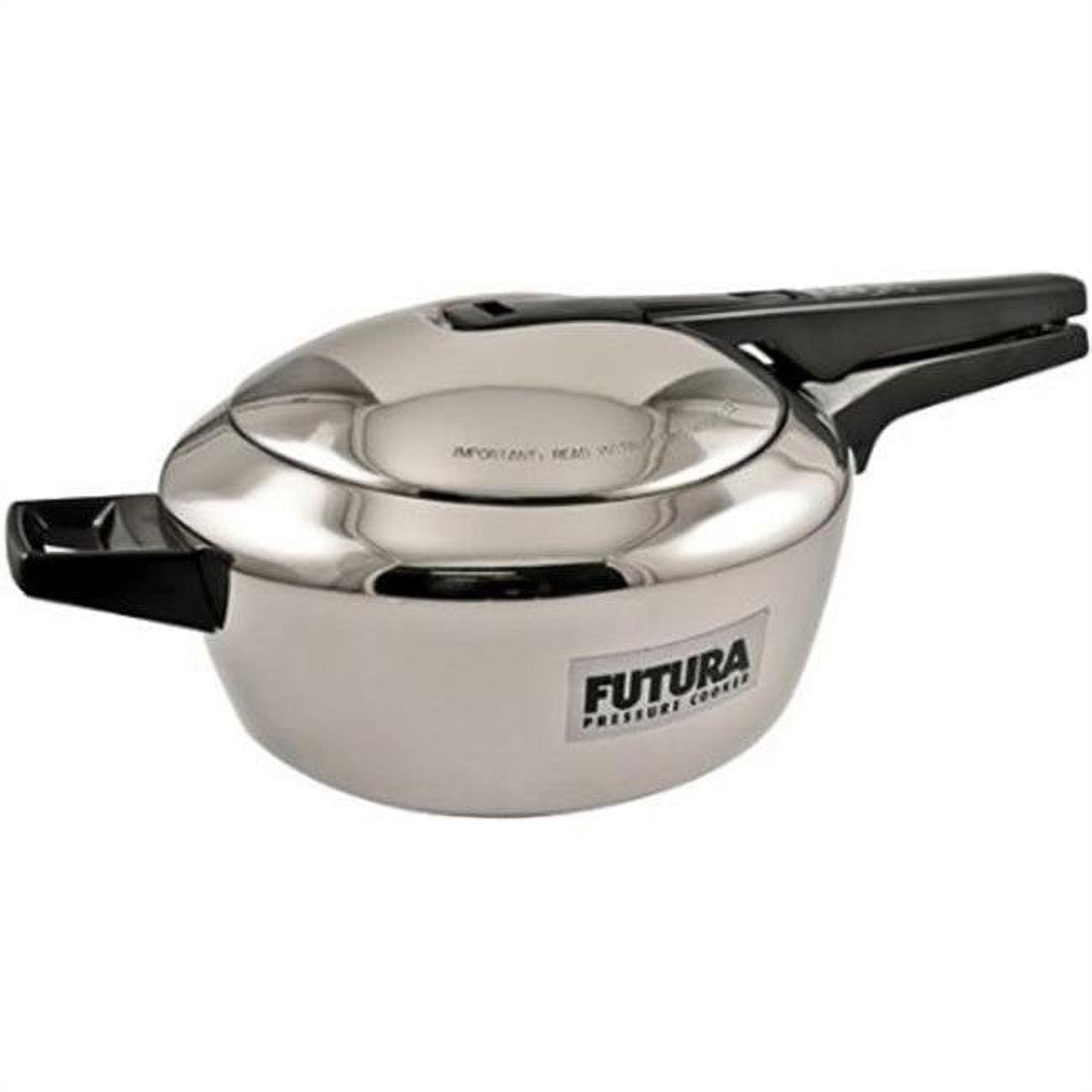 Hawkins  Futura Stainless Steel Pressure Cooker - 5.5 Litres
