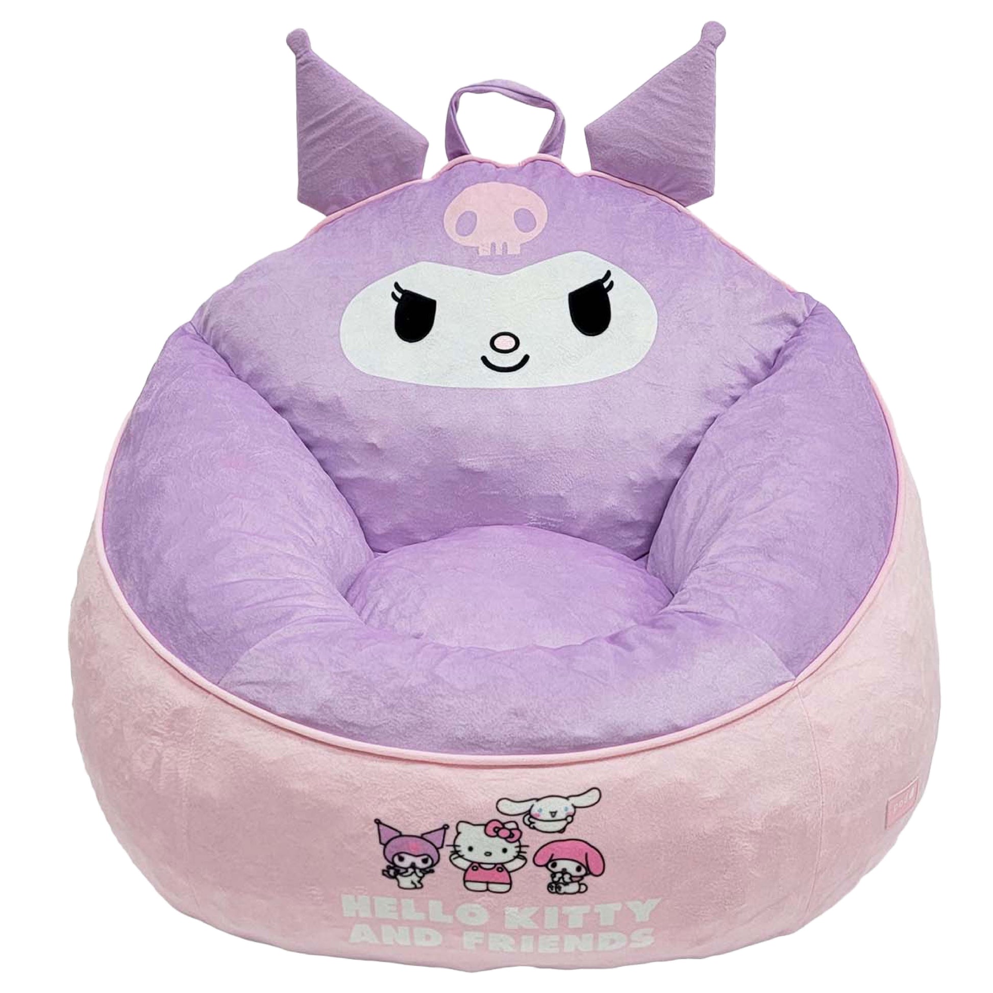 Hello Kitty Friends Kuromi Kids Compressed Foam Bean Bag Chair