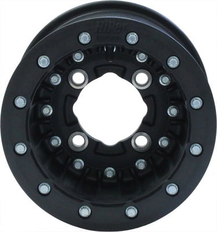 Hiper Wheel Non Beadlock CF1R Wheel   Front - 10x5 - 3+2 Offset - 4/156 - Black 1050-YPF-C-NBL