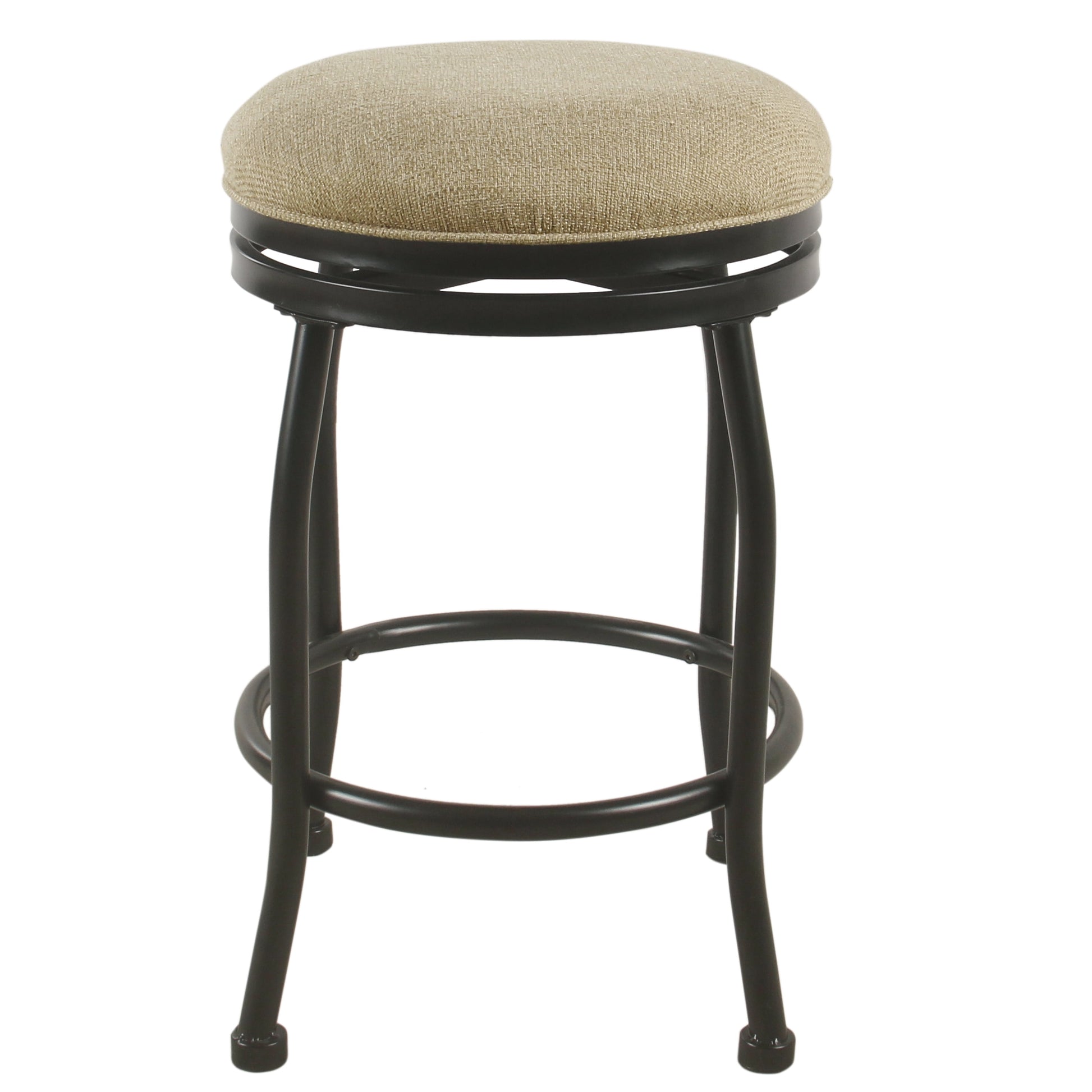 HomePop 24" Swivel Counter Stool, Multiple Colors