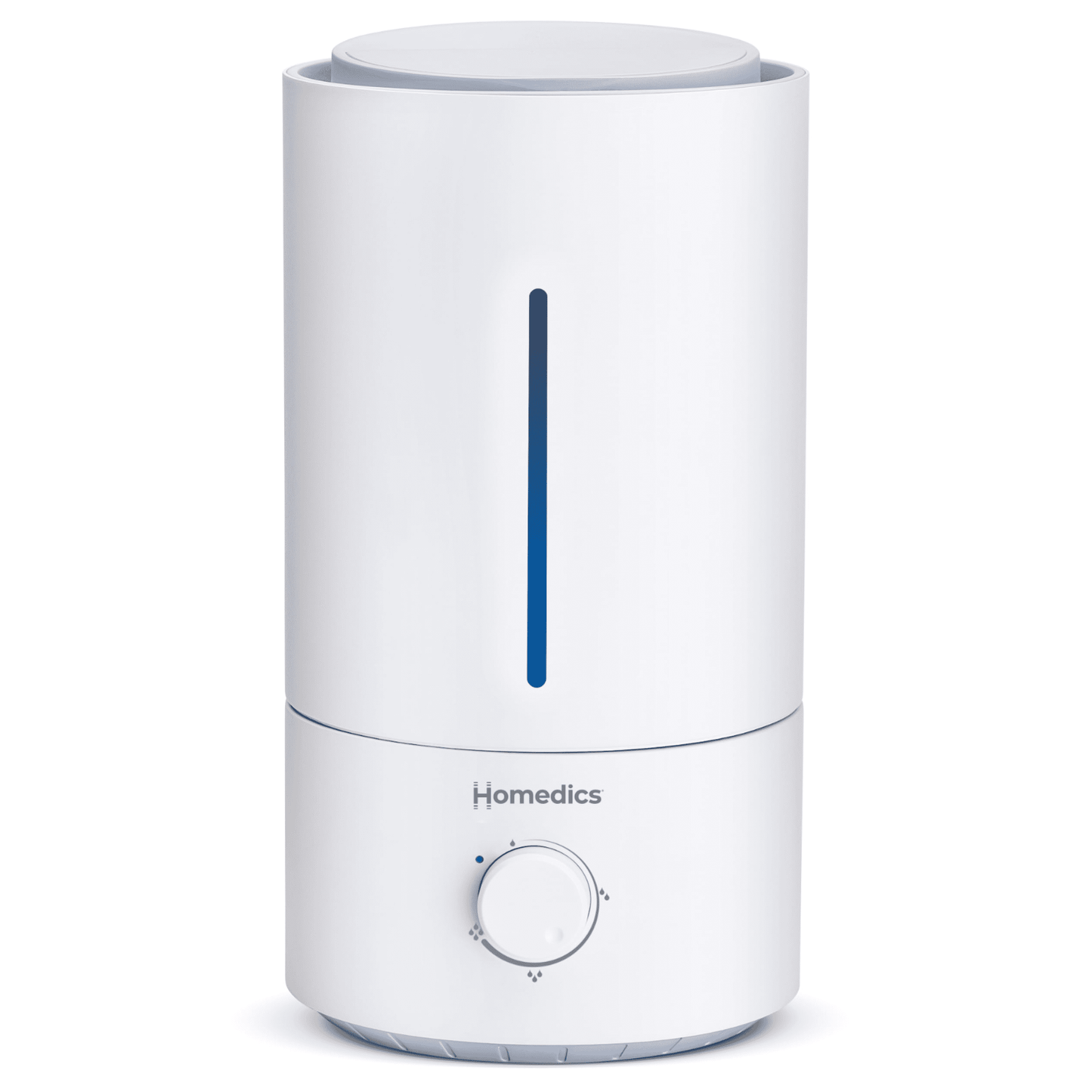 Homedics Humidificador UltrasÃ³nico, Niebla FrÃ­a, Llenado FÃ¡cil con hasta 44 Horas de Funcionamiento,.96 Galones, Gris