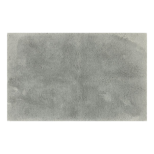 Hotel Style Blue Micro-Polyester 24" x 60" Bath Runner, 1 Count