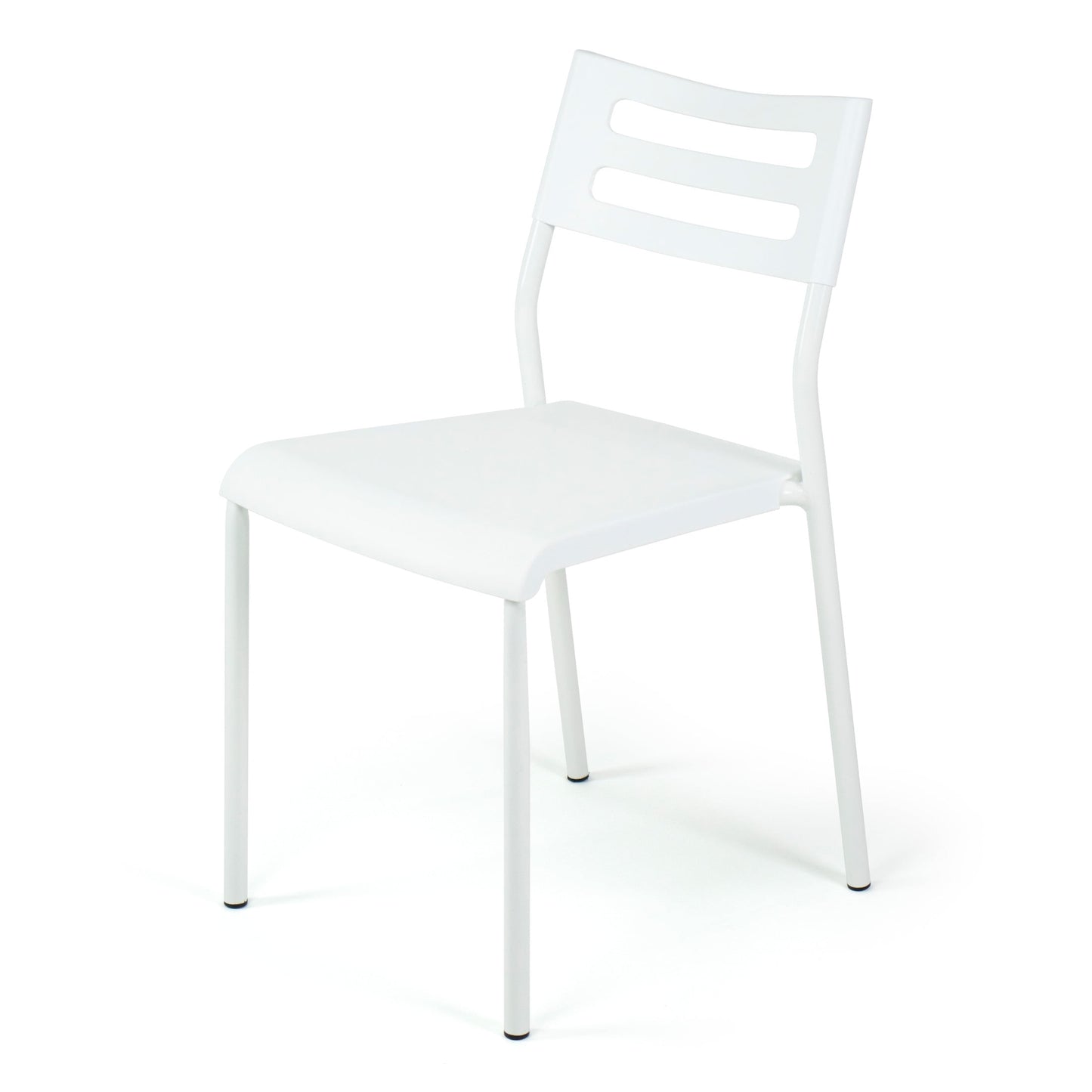 Humble Crew Lightweight Industrial Office Desk Chair, White