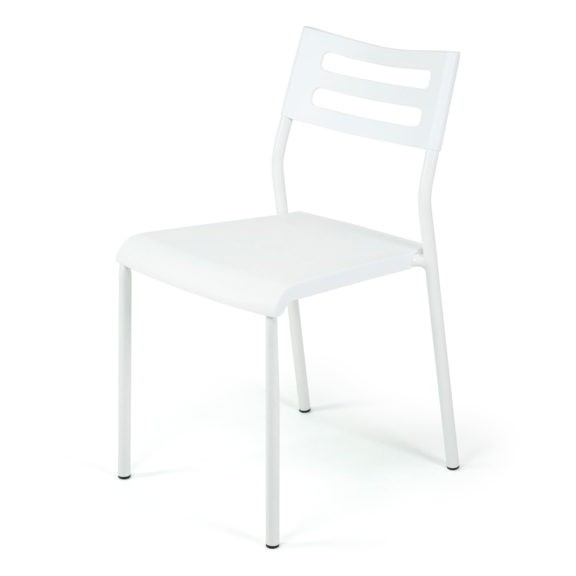 Humble Crew Lightweight Industrial Office Desk Chair, White