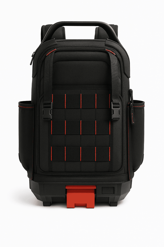 Hyper Tough Hyper Stack Tool Backpack â€“ Durable, Stackable Tool Organizer with Multiple Pockets