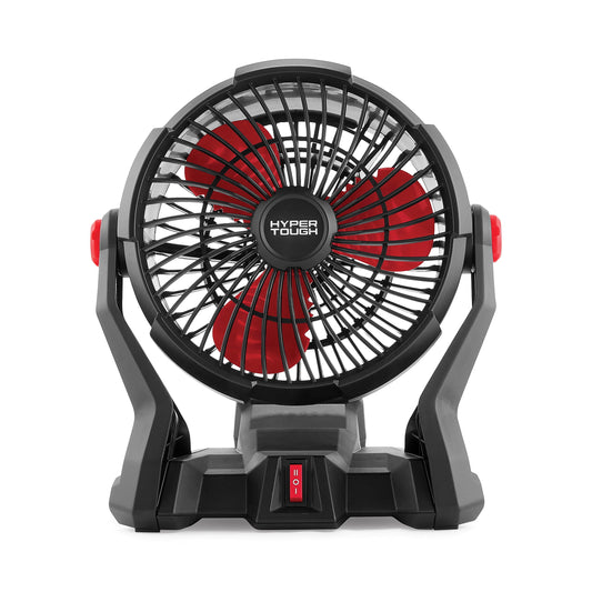 Hyper Tough 7.5 in. Cordless Fan with Hybrid Power,with 2.0Ah Lithium-Ion Battery Pack Powered,C1005